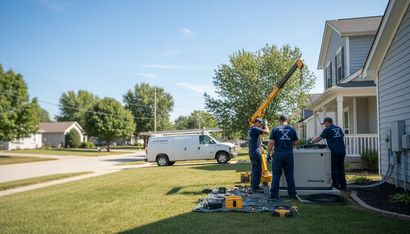 Generator Installation in Mcqueeney, TX near me
